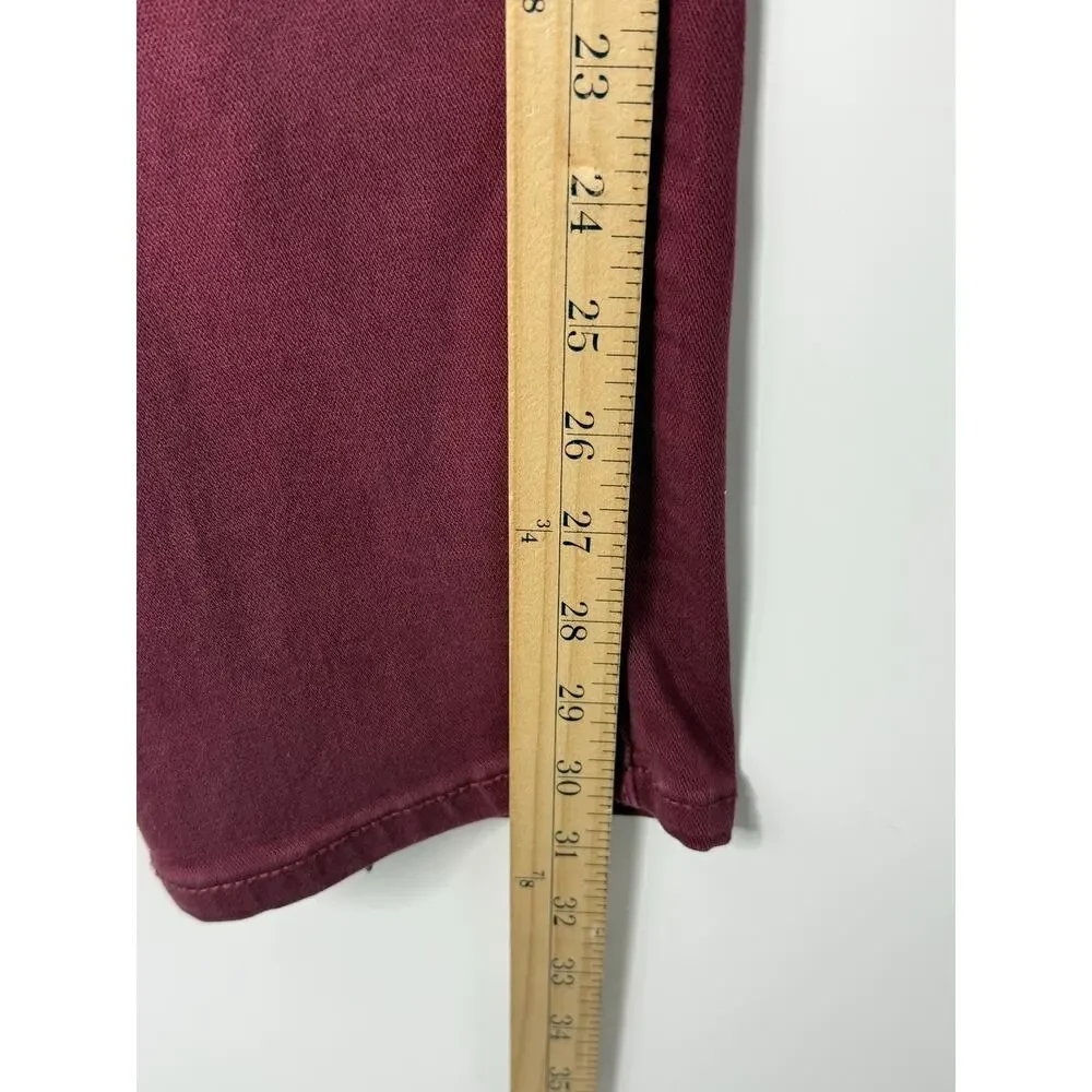 Roark Highway 128 Straight Fit Burgundy Stretch Denim Pants 30x32 (fits 30x30)